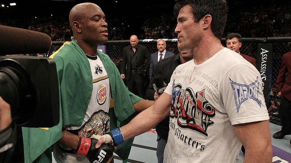 Anderson Silva derrota Chael Sonnen no UFC 148, em Las Vegas