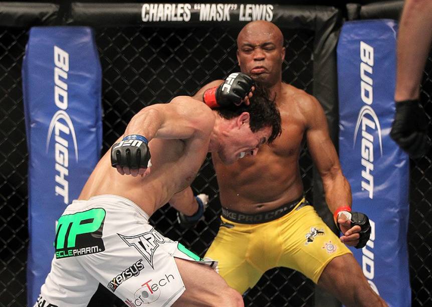 Anderson Silva derrota Chael Sonnen no UFC 148, em Las Vegas