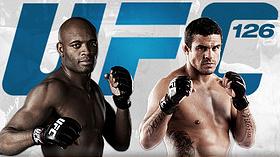 Cartaz da luta entre Victor Belfort e Anderson Silva, pelo UFC 126