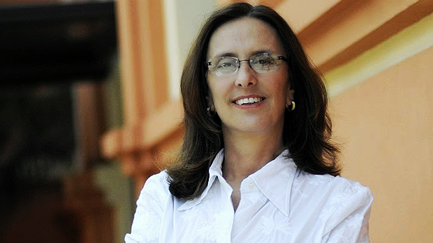 A irmã do candidato à Presidência Aécio Neves (PSDB), Andrea Neves
