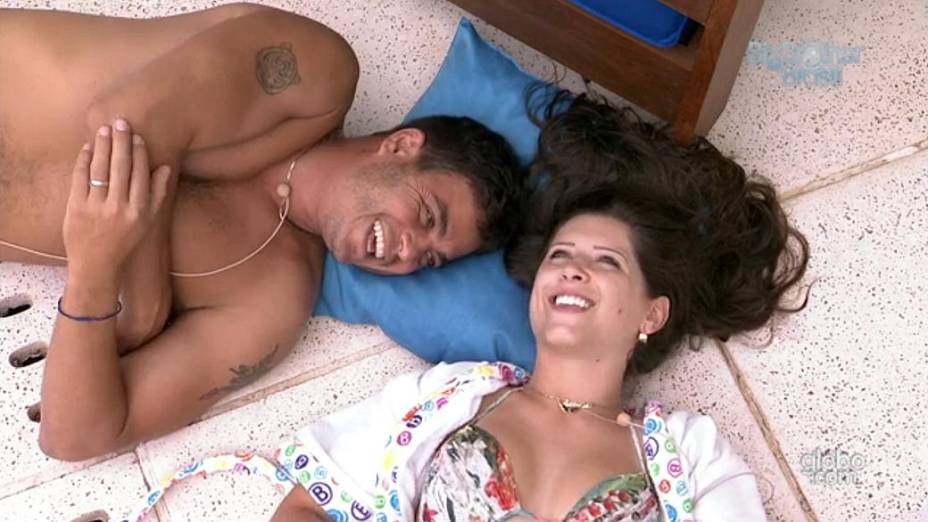 Andressa e Dhomini no BBB 13