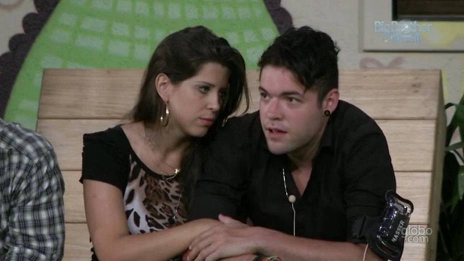 Andressa e Nasser no BBB 13
