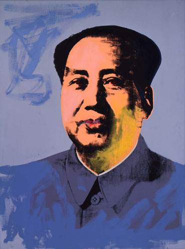 A versão maquiada do comunista chinês Mao Tse-tung.