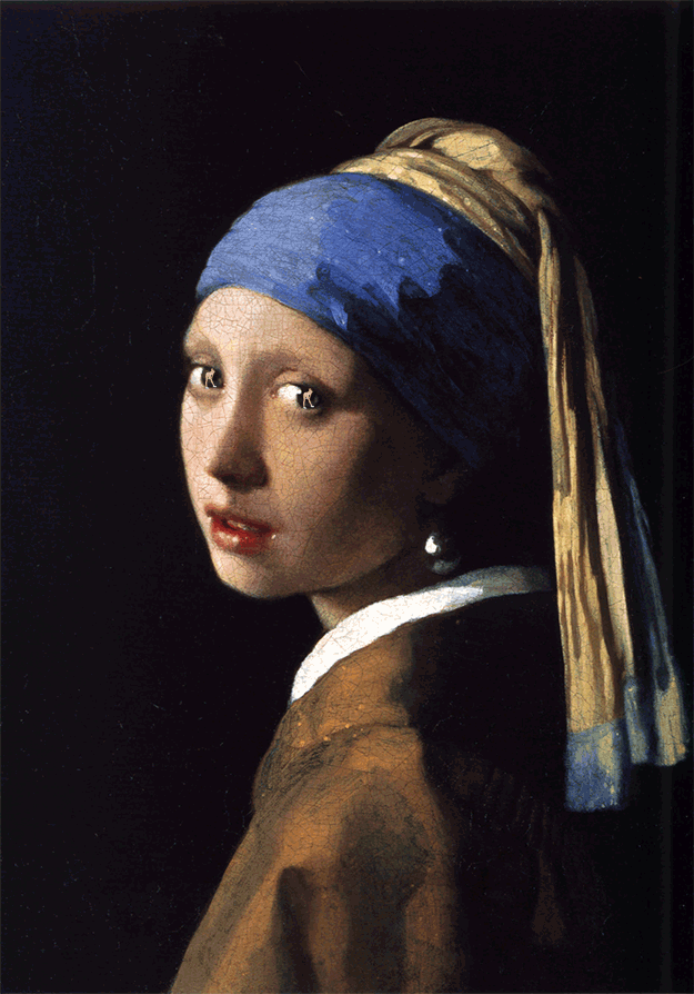 A Moça com Brinco de Pérola, de Johannes Vermeer