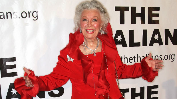 A atriz Ann Rutherford em 2005