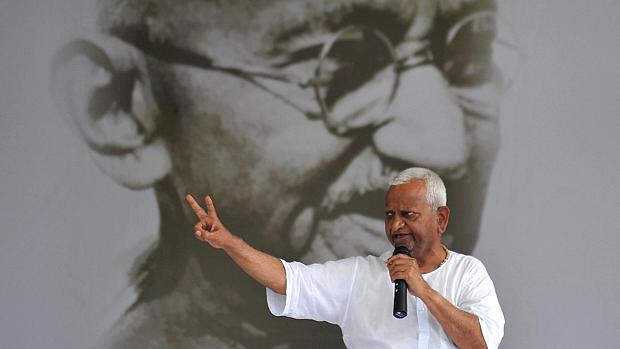 Anna Hazare diz que está pronto para 'morrer pela Índia'