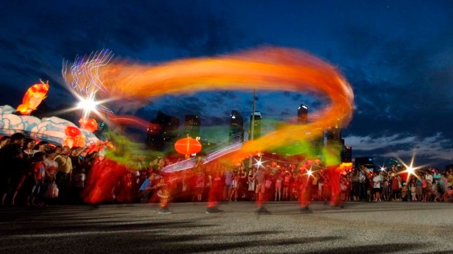 Comemorações do Ano Novo Lunar Chinês, em Cingapura