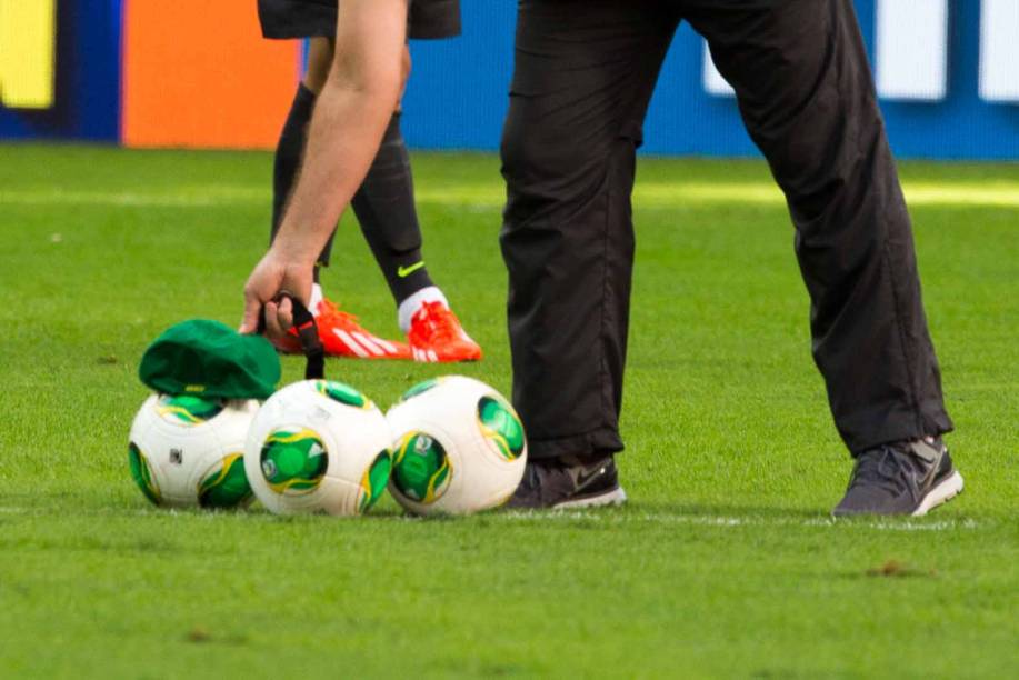 As chuteiras dos jogadores na Copa das Confederações