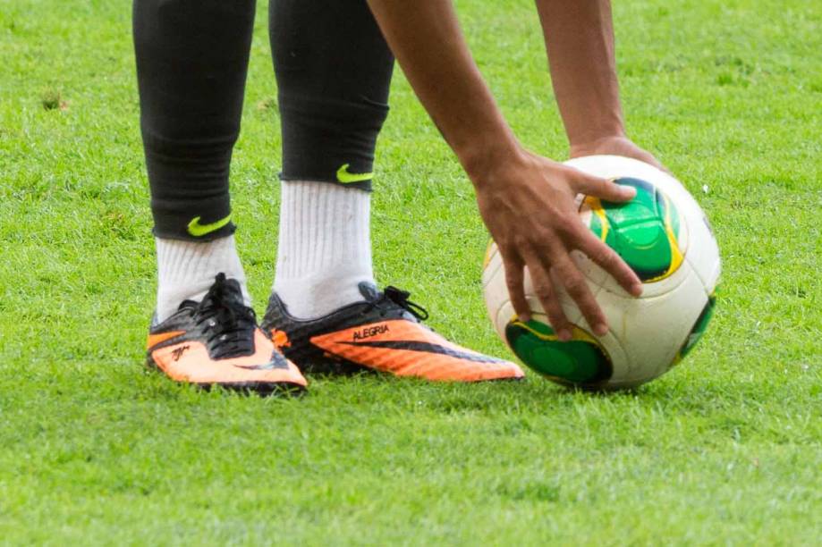 As chuteiras dos jogadores na Copa das Confederações