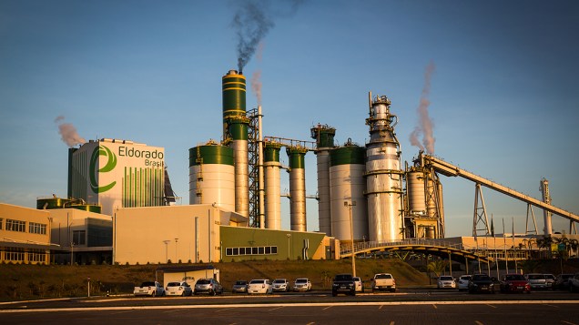 Fábrica de celulose Eldorado Brasil em Três Lagoas, Mato Grosso do Sul