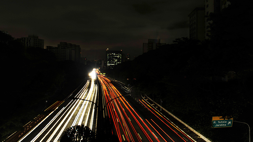 São Paulo foi uma das cidades atingidas pelo apagão