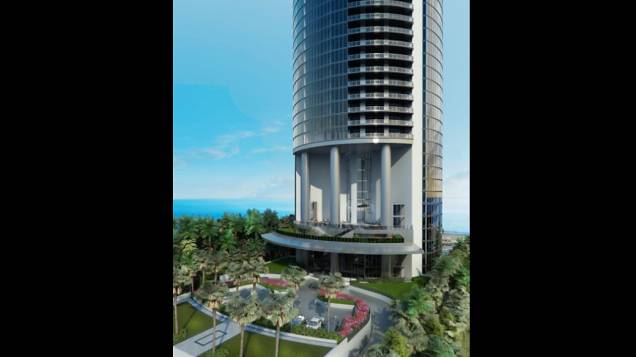 Empreendimento Porsche Design Tower, no bairro de Sunny Isles Beach, 450 a 950 metros quadrados. Preço de venda: US$ 4.000.000 - US$ 15.000.000. Em frente à praia.