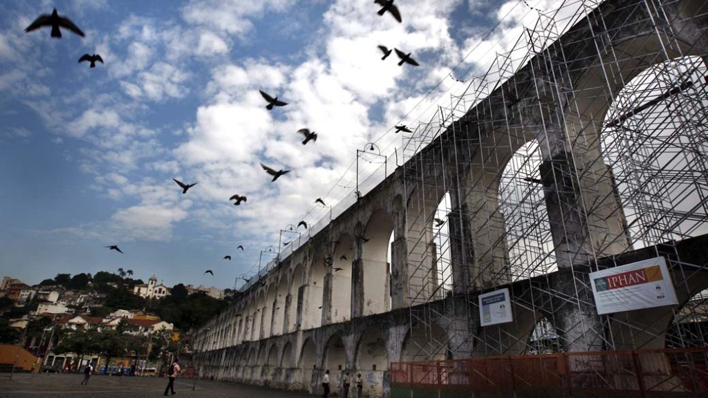 Restauração dos Arcos da Lapa, Rio de Janeiro