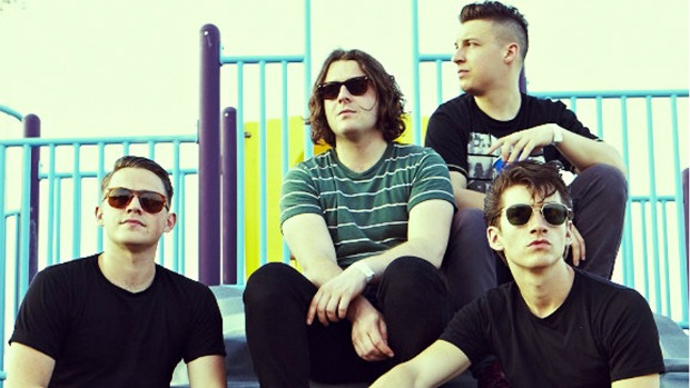 Integrantes do Arctic Monkeys, que fecham o segundo dia de shows do Lollapalooza