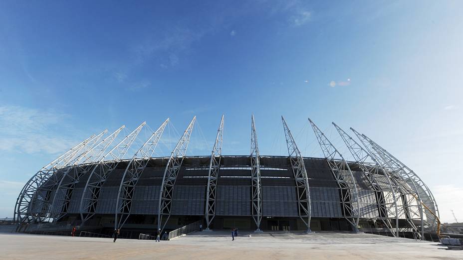 Na reta final da reforma da Arena Castelão, em Fortaleza