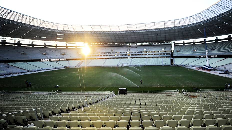 Na reta final da reforma da Arena Castelão, em Fortaleza