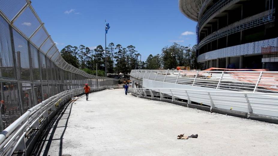 A nova Arena do Grêmio, em Porto Alegre