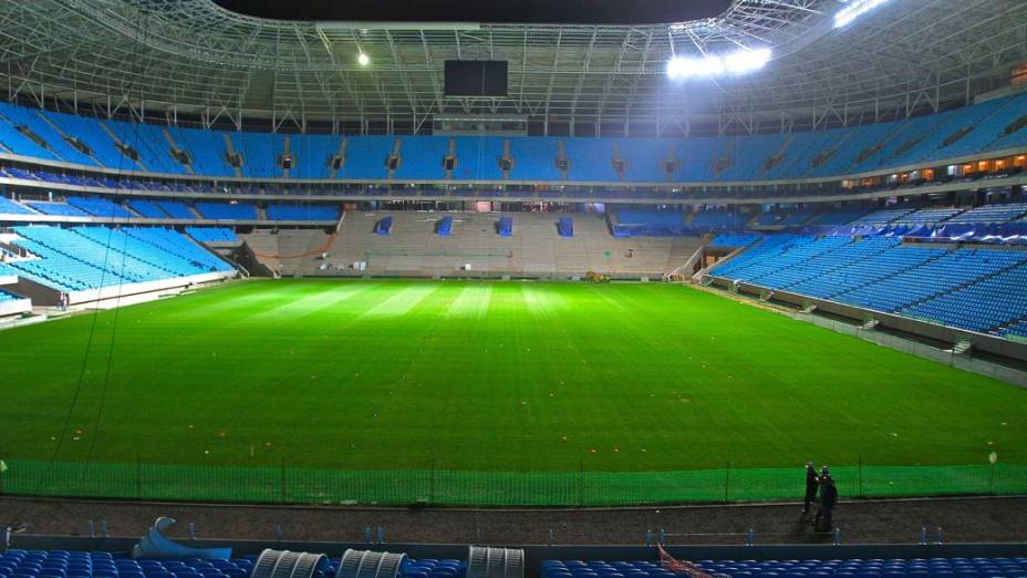 A nova Arena do Grêmio, em Porto Alegre