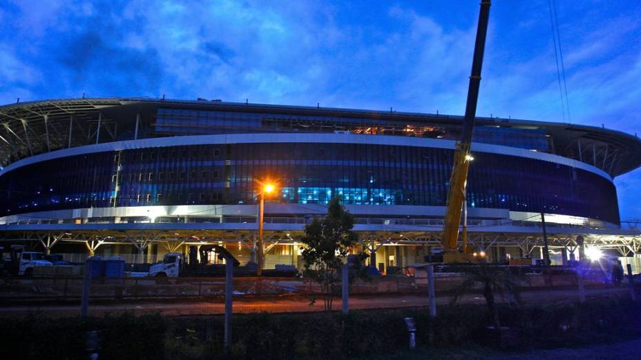 A nova Arena do Grêmio, em Porto Alegre