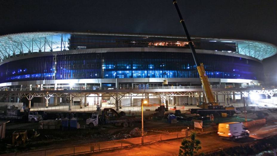 A nova Arena do Grêmio, em Porto Alegre