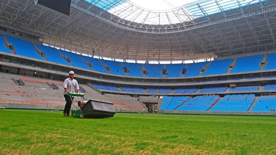 A nova Arena do Grêmio, em Porto Alegre