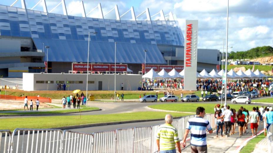 A Arena Pernambuco, em São Lourenço da Mata