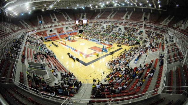 Arena Multiuso: usada como sede do basquete nos Jogos Mundiais Militares, instalação servirá para as ginásticas artística, rítmica e de trampolim, nos Jogos Olímpicos de 2016