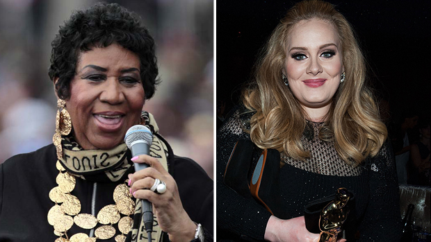 Aretha Franklin faz cover de 'Rolling in the Deep', de Adele