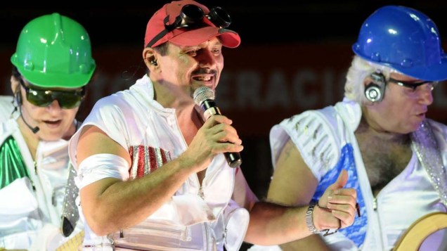 Armandinho, Dodô e Osmar no carnaval de Salvador, em 20/02/2012
