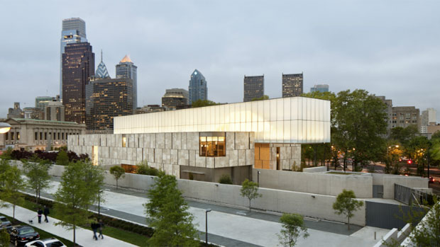 Sede da Barnes Foundation, na Filadélfia, dos arquitetos Tod Williams e Billie Tsien