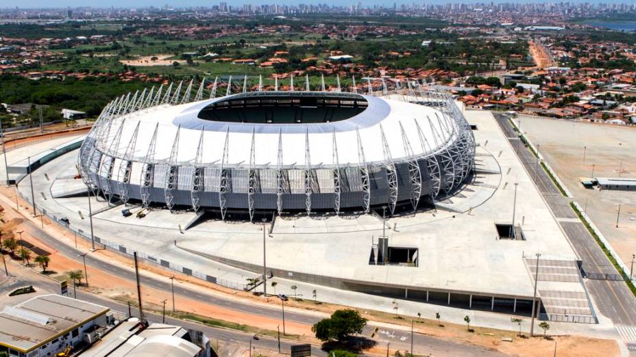 Com um jogo a cada 2,8 dias, Arena Castelão é o estádio com mais