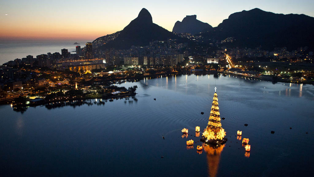 Vista da Lagoa Rodrigo de Freitas, no Rio de Janeiro: turismo na América do Sul desacelerou