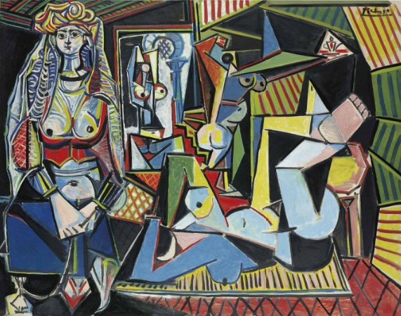 'As Mulheres de Argel' (Les femmes d’Alger), de Pablo Picasso
