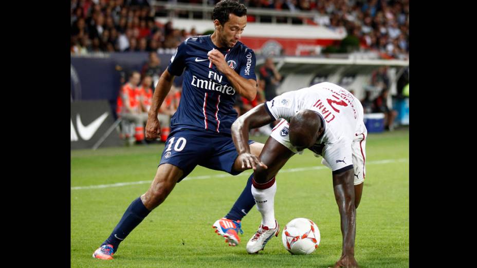 Nenê, atacante do Paris Saint-Germain