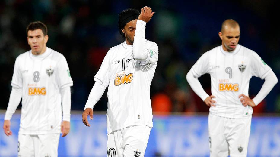 Ronaldinho Gaúcho, após a derrota para o Raja Casablanca no Mundial de Clubes