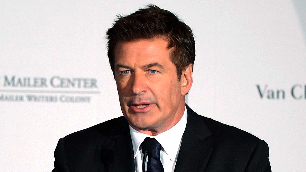 O ator americano Alec Baldwin