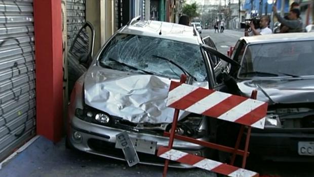 Motorista atropelou quinze pessoas na Zona Norte