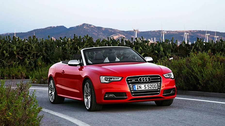 Audi SS Cabriolet: motor V6 de 3.0 litros, com 333 cv de potência, acelera de 0 a 100 km/h em 5,4 segundos estará no Salão do Automóvel