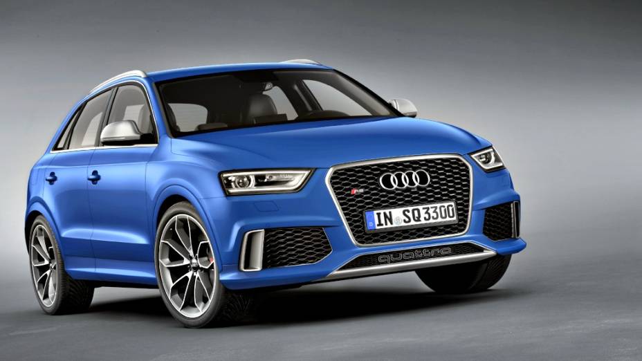 Novo Q3, versão apimentada do menor SUV da marca, tem motor de cinco cilindros, 2.5 litros, turbo, e entrega 310 cv. Faz de 0 a 100 km/h em 5,5 segundos