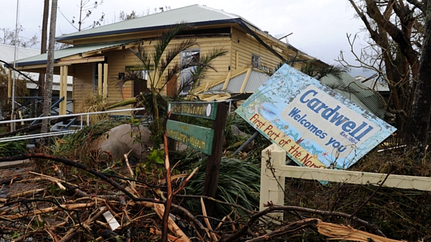 Área da comunidade de Cardwell foi devastada pelo ciclone Yasi