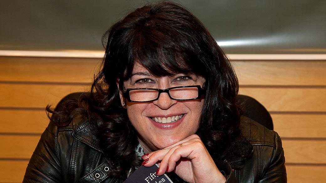 A escritora E.L. James