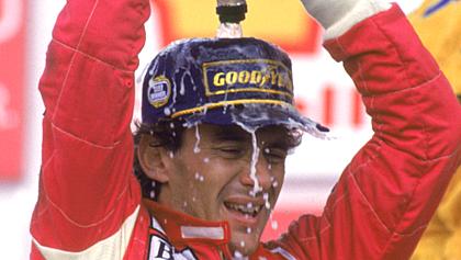 Ayrton Senna no GP Brasil de 1993
