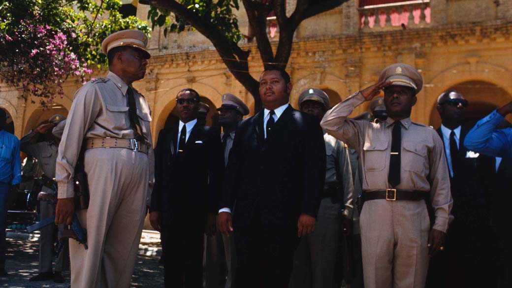 Jean-Claude "Baby Doc" Duvalier, quando foi nomeado presidente após a morte de seu pai "Papa Doc" em Porto Príncipe, Haiti - 1971