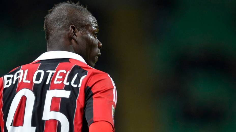 Balotelli nunca escondeu que era torcedor do Milan, mas só chegou ao clube no começo deste ano