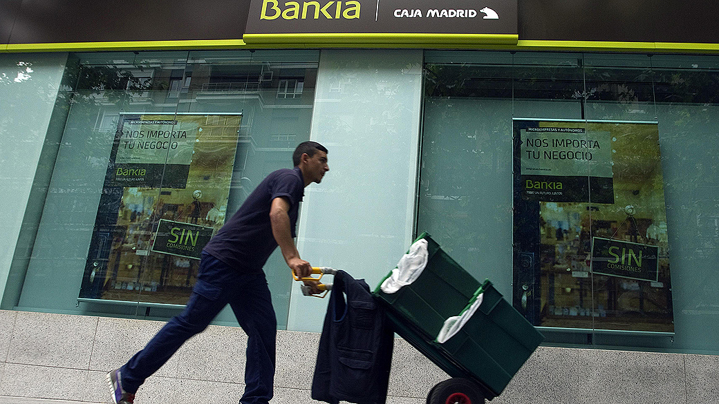 Bankia foi renacionalizado este ano por conta de problemas financeiros