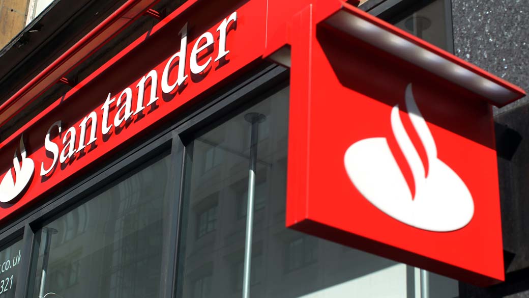 Agência do banco Santander