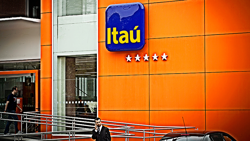Agência do Banco Itaú em São Paulo
