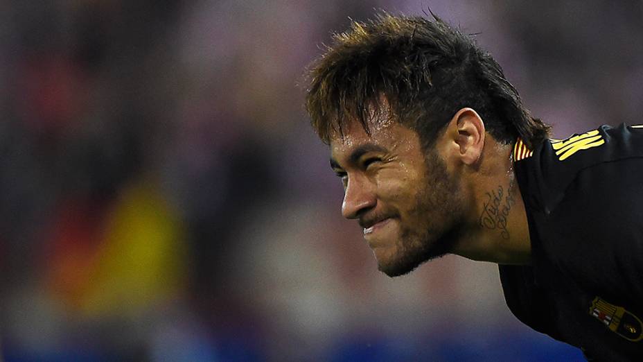 Neymar não evitou a derrota do Barça