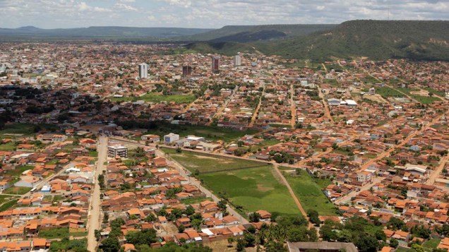 Vista aérea de Barreiras, Bahia