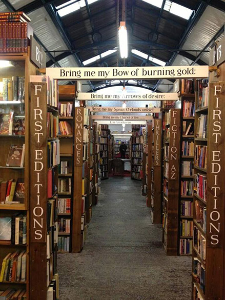Livraria Barter Books em Alnwick, Reino Unido